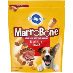 PEDIGREE® MARROBONE™ Real Beef Flavor Snacks for Dogs image