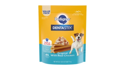 dentastix original flavor with chicken 45 count pack
