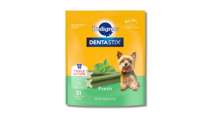 dentastix fresh flavor 51 count pack
