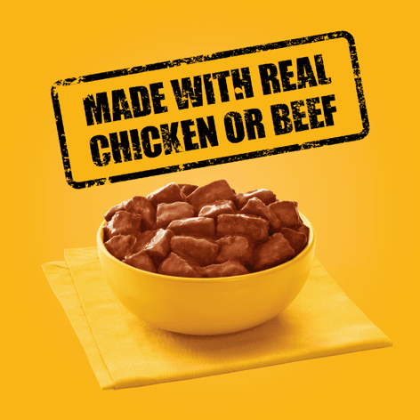 PEDIGREE® CHOICE CUTS™ in Gravy Grilled Chicken Flavor in Sauce & Filet Mignon Flavor Wet Meaty Dog Food Variety Pack image 1