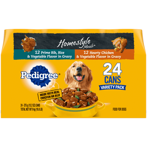PEDIGREE® Can Homestyle 24ct Variety Pack image 1