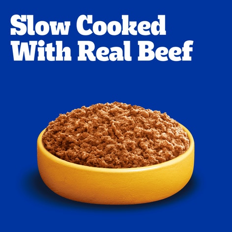 PEDIGREE® Can High Protein Chopped Beef & Bison Flavor image 1