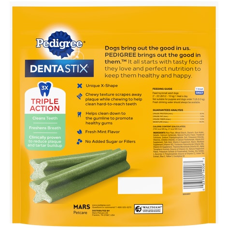 PEDIGREE® Dog Treats DENTASTIX™ Fresh Toy/Small image 1