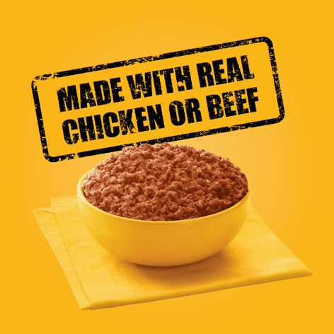 PEDIGREE® TRADITIONAL GROUND DINNER® With Chicken and With Beef 24ct image 1