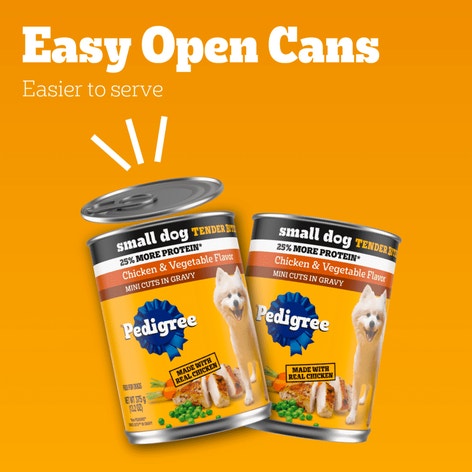 PEDIGREE® Small Dog TENDER BITES™ Chicken & Vegetable image 1