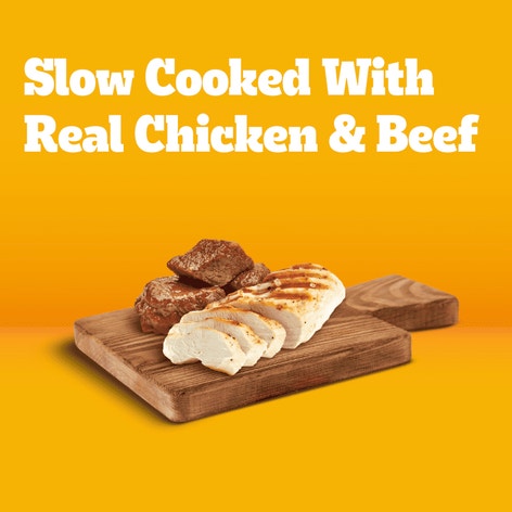 PEDIGREE® PUPPY™  Complete Nutrition - Chopped Ground Dinner with Chicken & Beef Wet Dog Food image 1