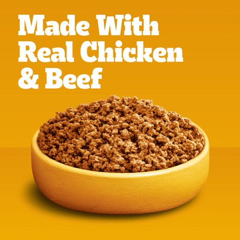 PEDIGREE® PUPPY™  Complete Nutrition - Chopped Ground Dinner with Chicken & Beef Wet Dog Food image 1