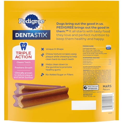 PEDIGREE® Dog Treats DENTASTIX™ Dual Flavors Large image 1