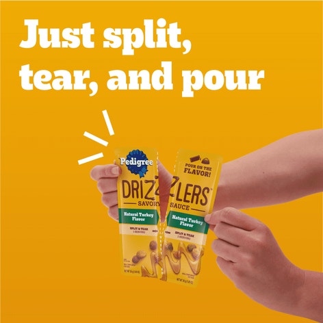 PEDIGREE® DRIZZLERS™ Natural Turkey Flavor image 1