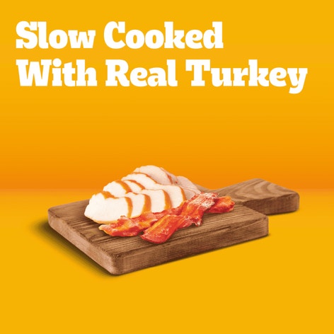 PEDIGREE® Wet Dog Food Chopped Ground Dinner with Turkey & Bacon image 1