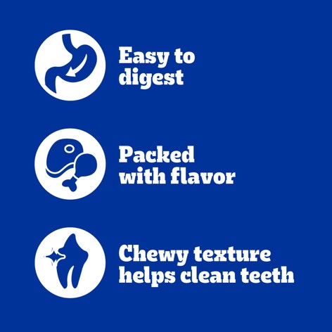 Pedigree Twisty Chews Chicken & Beef Flavor Small Long-Lasting Dog Treats image 1