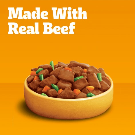 PEDIGREE® CHOICE CUTS™ in Gravy Steak & Vegetable Flavor Wet Dog Food image 1