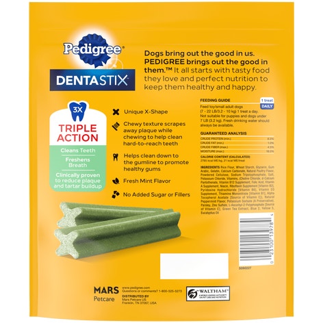PEDIGREE® Dog Treats DENTASTIX™ Fresh Toy/Small image 1
