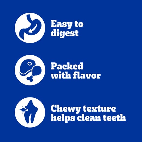 Pedigree Twisty Chews Chicken & Beef Flavor Small Long-Lasting Dog Treats image 1