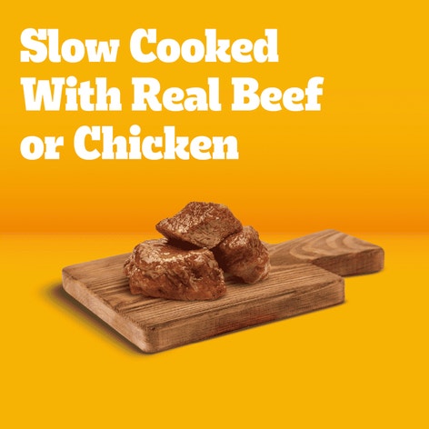 PEDIGREE® TRADITIONAL GROUND DINNER® With Chicken and With Beef 24ct image 1