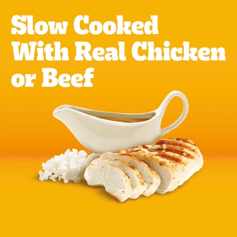 PEDIGREE® CHOICE CUTS™ 18ct Chicken Casserole in Gravy, Grilled Chicken Flavor in Sauce and Beef, Noodles and Vegetables Flavor in Sauce image 1