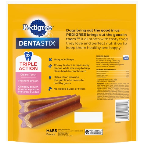 PEDIGREE® Dog Treats DENTASTIX™ Dual Flavors Mini image 1