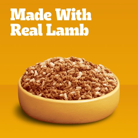 PEDIGREE® Wet Dog Food PUPPY® Complete Nutrition - Chopped Ground Dinner with Lamb & Rice image 1