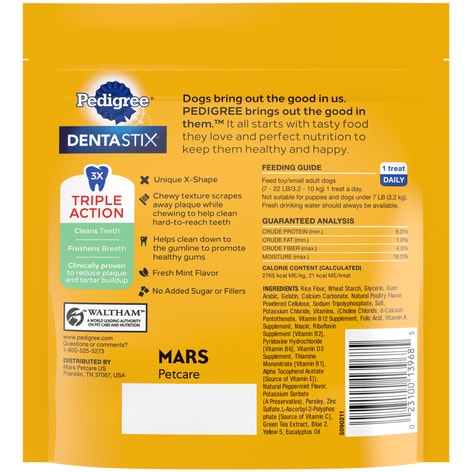 PEDIGREE® Dog Treats DENTASTIX™ Fresh Toy/Small image 1