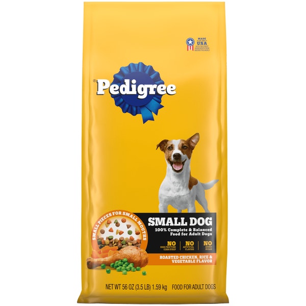 PEDIGREE® Dry Dog Food Small Dog Roasted Chicken, Rice & Vegetable Flavor image 1
