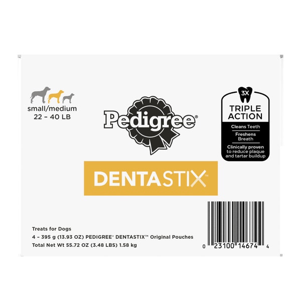 PEDIGREE® Dog Treats DENTASTIX™ Original Small/Medium image 1