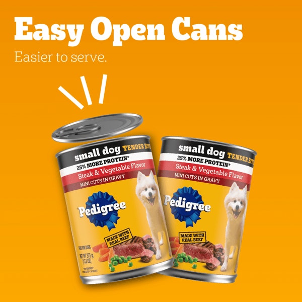 PEDIGREE® Small Dog TENDER BITES™ Steak & Vegetable image 5