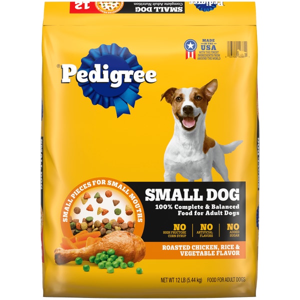 PEDIGREE® Dry Dog Food Small Dog Roasted Chicken, Rice & Vegetable Flavor image 1