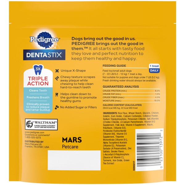 PEDIGREE® Dog Treats DENTASTIX™ Original Toy/Small image 2