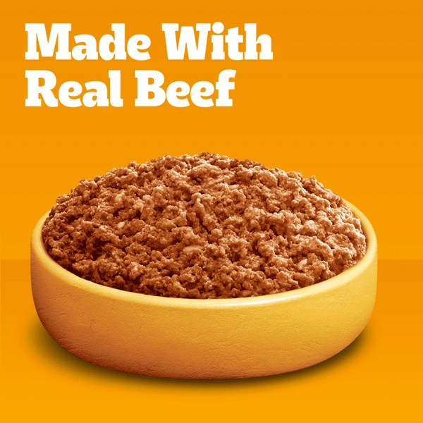 PEDIGREE® Can High Protein Chopped Beef & Bison Flavor image 3