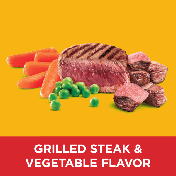 PEDIGREE® PUPPY™ Growth & Protection Dry Dog Food Grilled Steak & Vegetable Flavor image 3