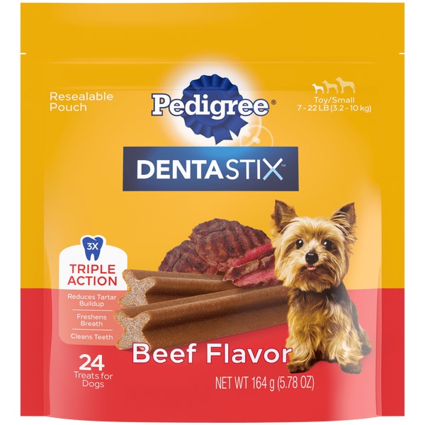 PEDIGREE® Dog Treats DENTASTIX™ Beef Flavor Toy/Small image 1