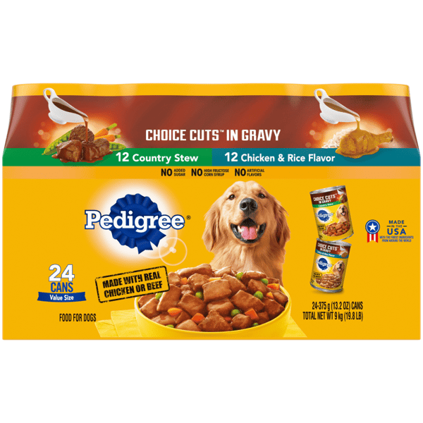 PEDIGREE® CHOICE CUTS™ IN GRAVY Country Stew, Chicken & Rice 24 ct Wet Dog Food image 2
