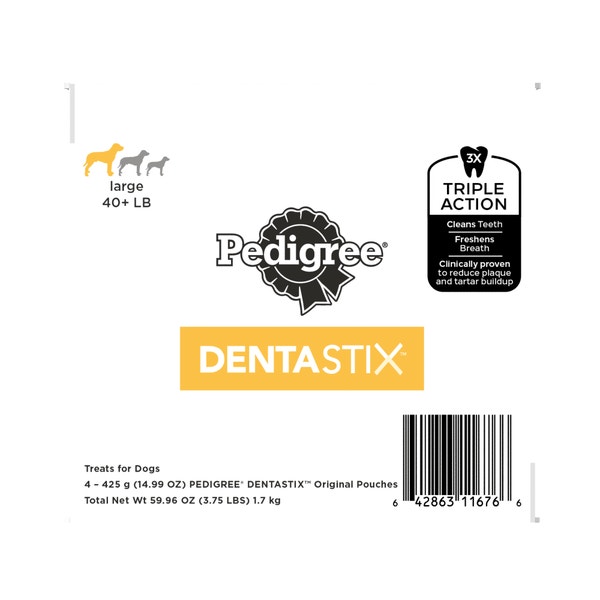 PEDIGREE® Dog Treats DENTASTIX™ Original Large image 1