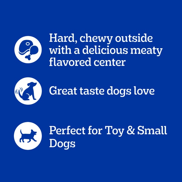 PEDIGREE® JUMBONE™ Real Beef Flavor Mini Dog Treats image 4