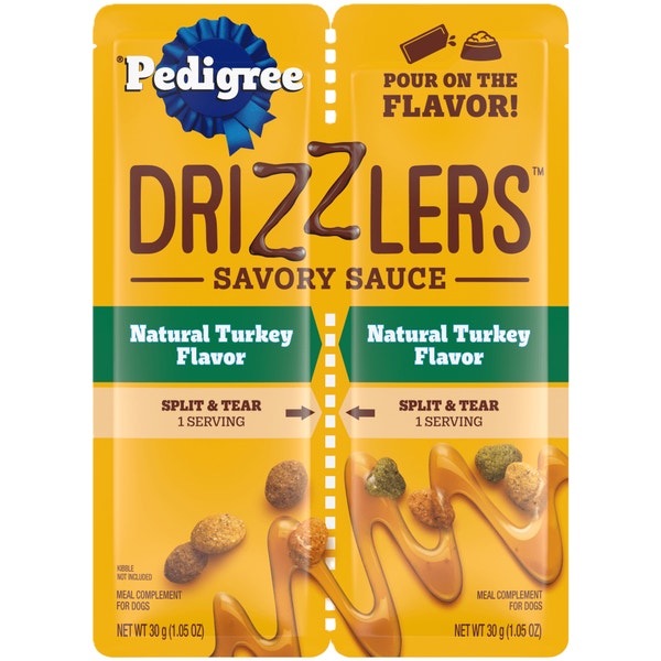 PEDIGREE® DRIZZLERS™ Natural Turkey Flavor image 1