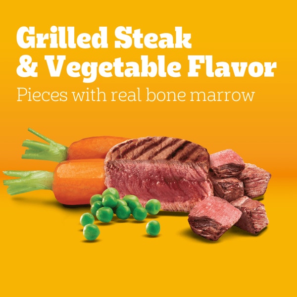 PEDIGREE® Adult Marrobites Steak and Vegetable image 2