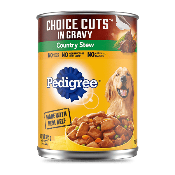 PEDIGREE® Wet Dog Food CHOICE CUTS® in Gravy Country Stew image 1