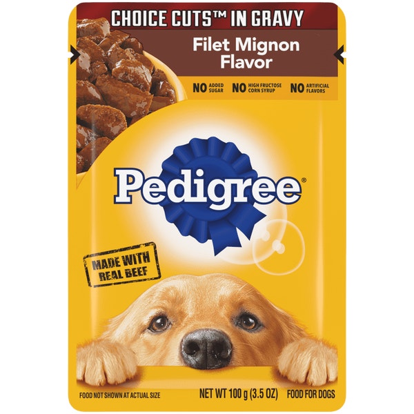 PEDIGREE® CHOICE CUTS™ Filet Mignon Flavor in Gravy Wet Dog Food image 1