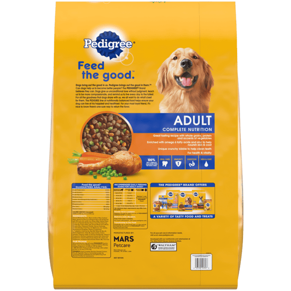 PEDIGREE® Dry Dog Food Adult Roasted Chicken, Rice & Vegetable Flavor image 2