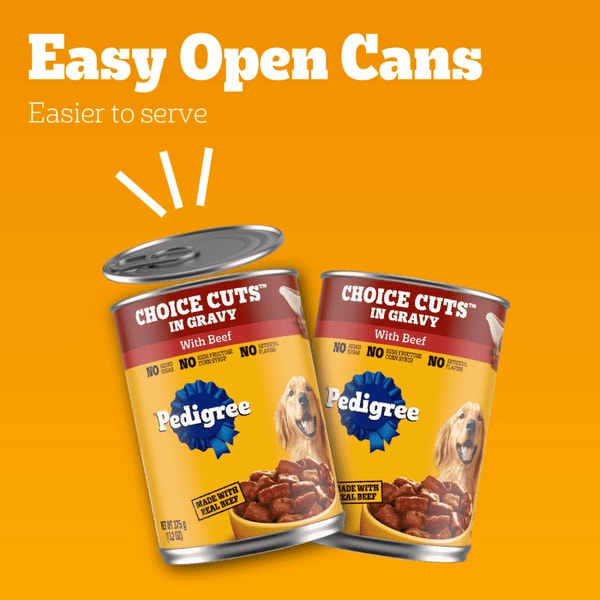 PEDIGREE® CHOICE CUTS™ in Gravy with Beef Wet Dog Food image 5