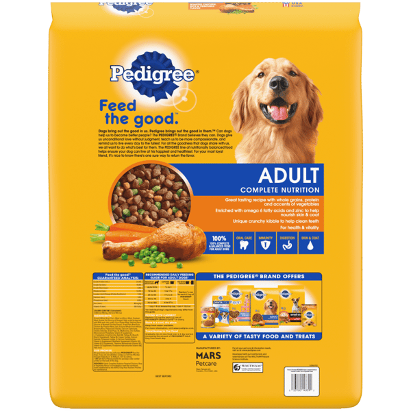 PEDIGREE® Dry Dog Food Adult Roasted Chicken, Rice & Vegetable Flavor image 2