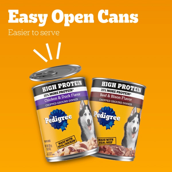 PEDIGREE® Can High Protein Chopped 12ct Variety Pack image 5