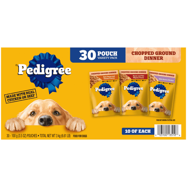 PEDIGREE® TRADITIONAL GROUND DINNER™ 30ct Wet Dog Food image 1