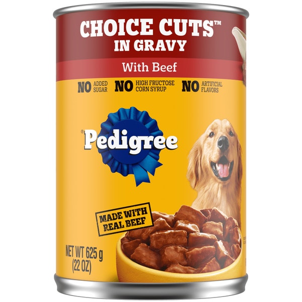 PEDIGREE® CHOICE CUTS™ in Gravy with Beef Wet Dog Food image 1