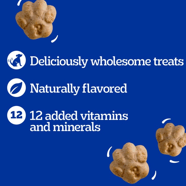 PEDIGREE® Mini Tasty Biscuits Dog Treats, Peanut Butter & Bacon Flavor image 3