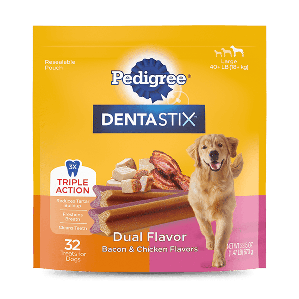 PEDIGREE® Dog Treats DENTASTIX™ Dual Flavors Large image 1