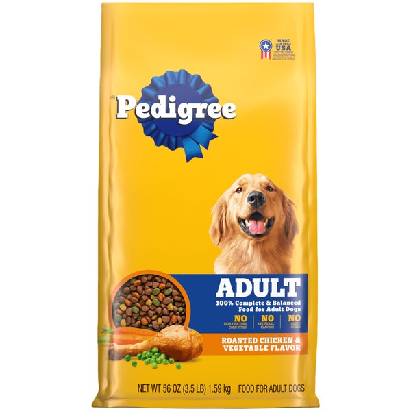 PEDIGREE® Dry Dog Food Adult Roasted Chicken & Vegetable Flavor image 1