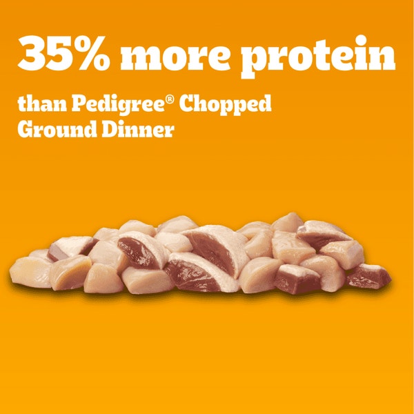 PEDIGREE® Can High Protein Chopped Chicken & Duck Flavor image 3
