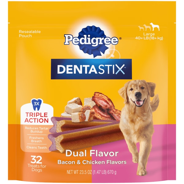 PEDIGREE® Dog Treats DENTASTIX™ Dual Flavors Large image 1