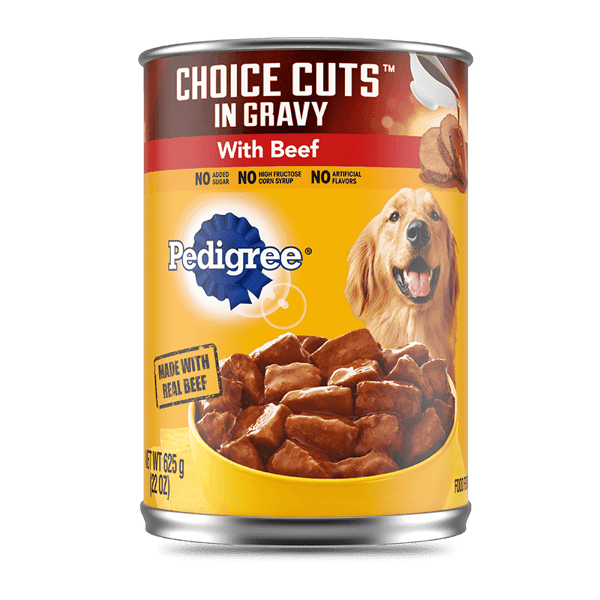 PEDIGREE® CHOICE CUTS™ in Gravy with Beef Wet Dog Food image 1